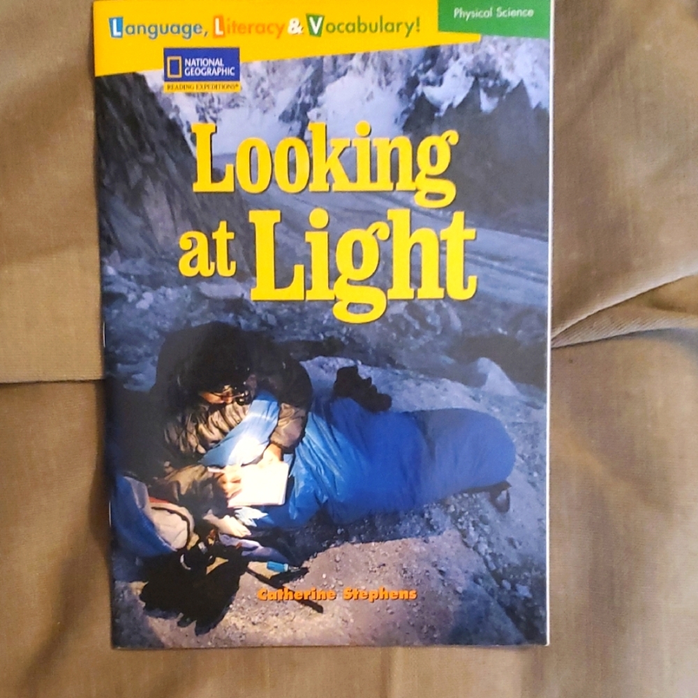 Looking at Light Book by National Geographic